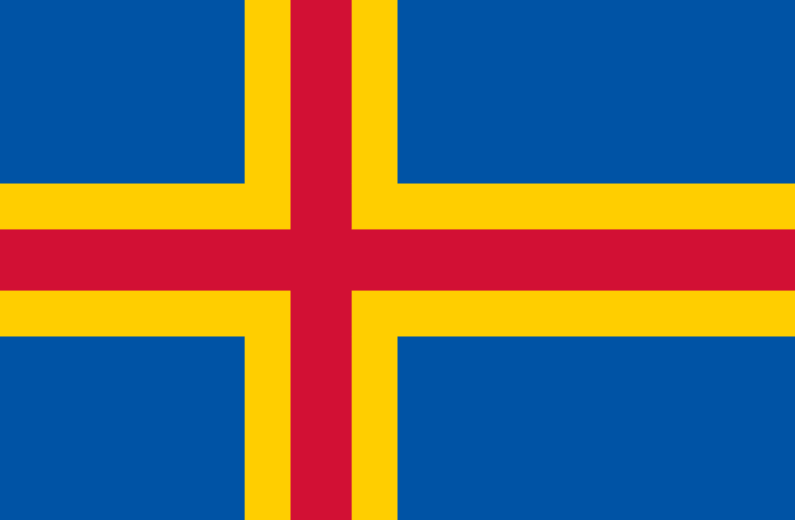Premium Aland islands flag